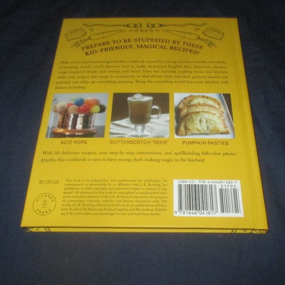 The Unofficial Hogwarts Cookbook for Kids ( Hardcover, 2021, Ulysses Press.) - Picture 2 of 3